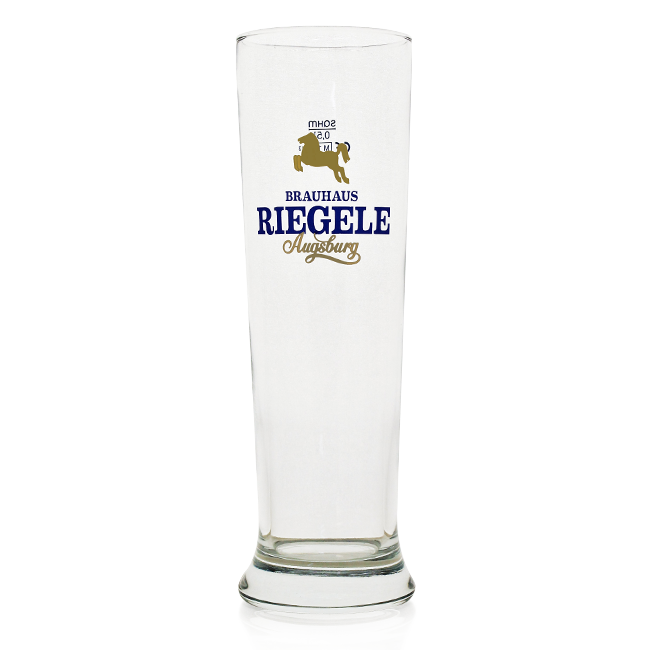 Bruin nep Compatibel met Riegele Shop Riegele Bierglas modern (0,5 ltr) - 6 Stück